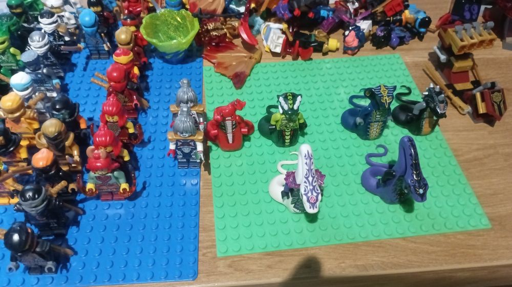 LEGO Ninjago колекция – 7 сета + 140 фигурки!