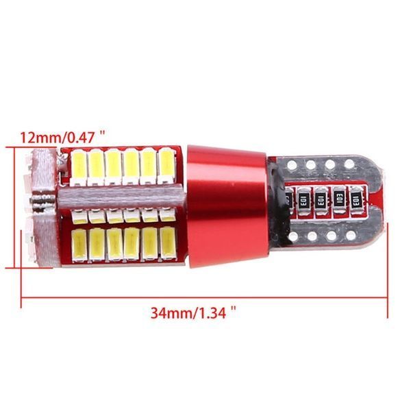 Set Leduri de Pozitie AUTO 3W 400 lumeni CanBus T10 W5W 57 LED-uri 12V