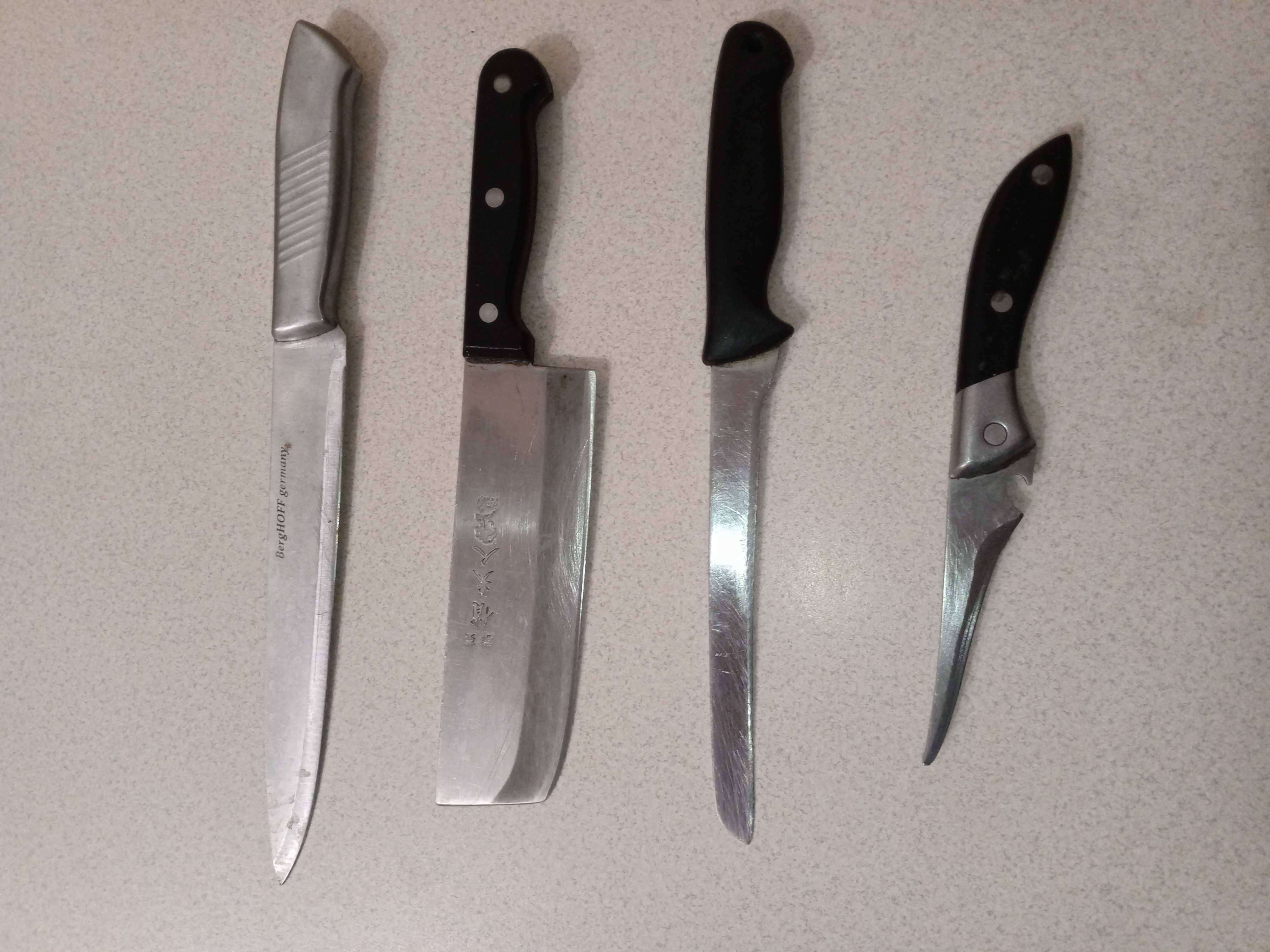 Продам кухонные ножи разные, новые и б/у