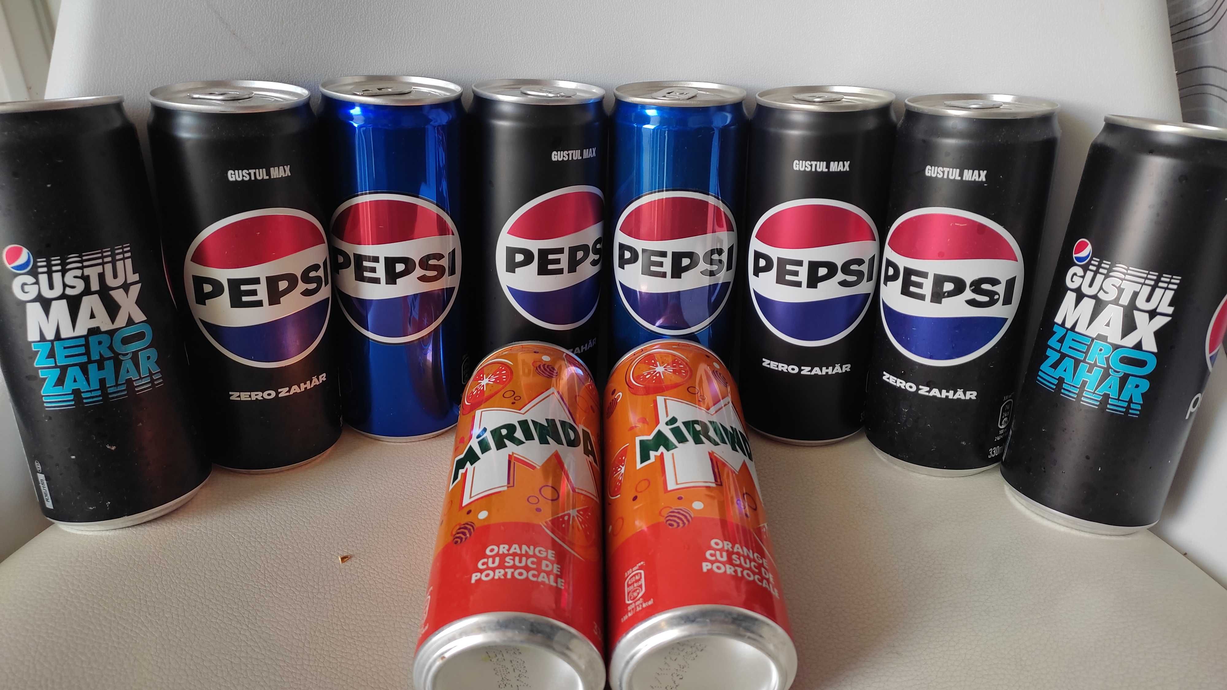 Pepsi, Pepsi Zero Zahar, Pepsi Max Zero, Mirinda doza 0,3L