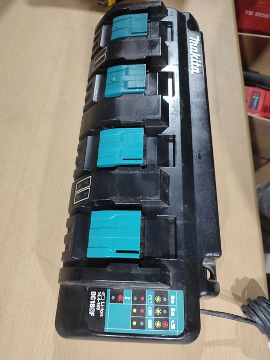 Makita DC18SF 18V 4 slots incarcator statie charger baterie acumulator