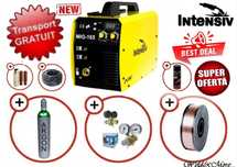 Aparat sudura cu sarma MIG 165+Butelie Corgon 8L PLINA+Reductor+Sarma
