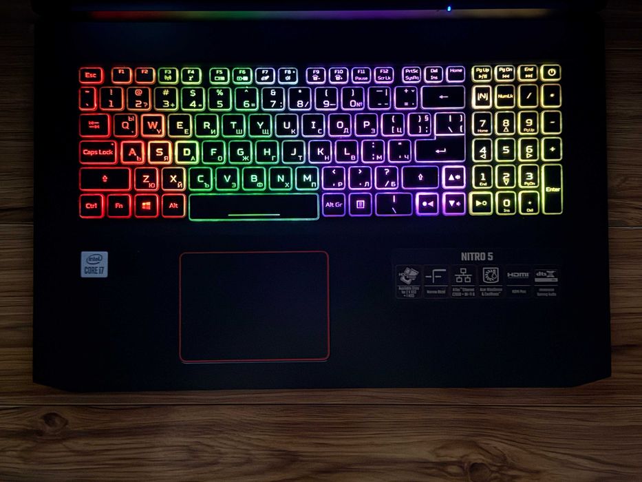 17.3 120Hz Nitro`Core i7-10750H/RTX 3060/32GB RAM/512GB SSD/Бат 8ч