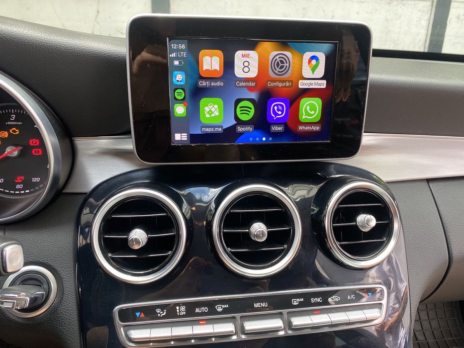 Apple Carplay & Android Auto Mercedes C Class w205 & GLC x253 c253