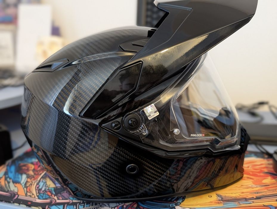 Casca moto adventure AGV ax9 carbon L