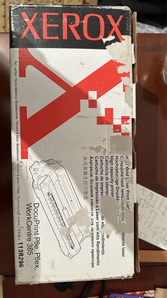 Лазерные картриджи Canon Xerox