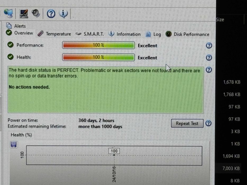 2000GB HDD 2.5 Seagate ST2000M007/Slim Sata 3/5400rpm/6Gbps/100% Здрав
