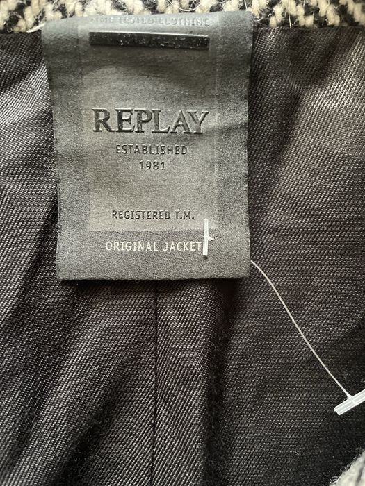 REPLAY / мъжко вълнено палто M