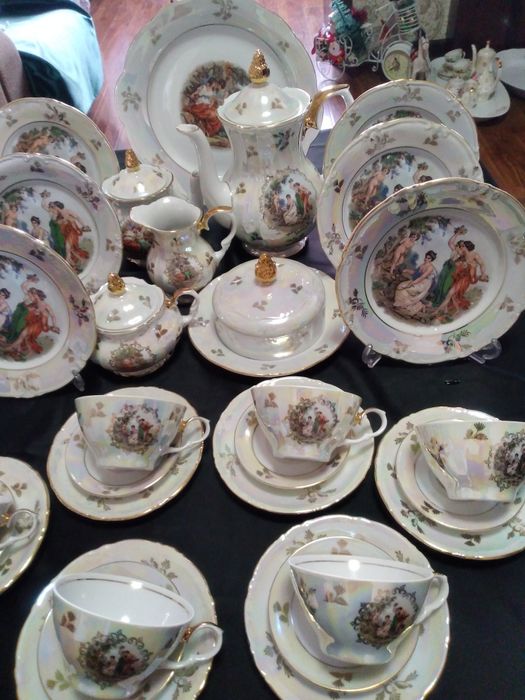 Чайный сервиз Мадонна немецская на 6 персон 30 придмета