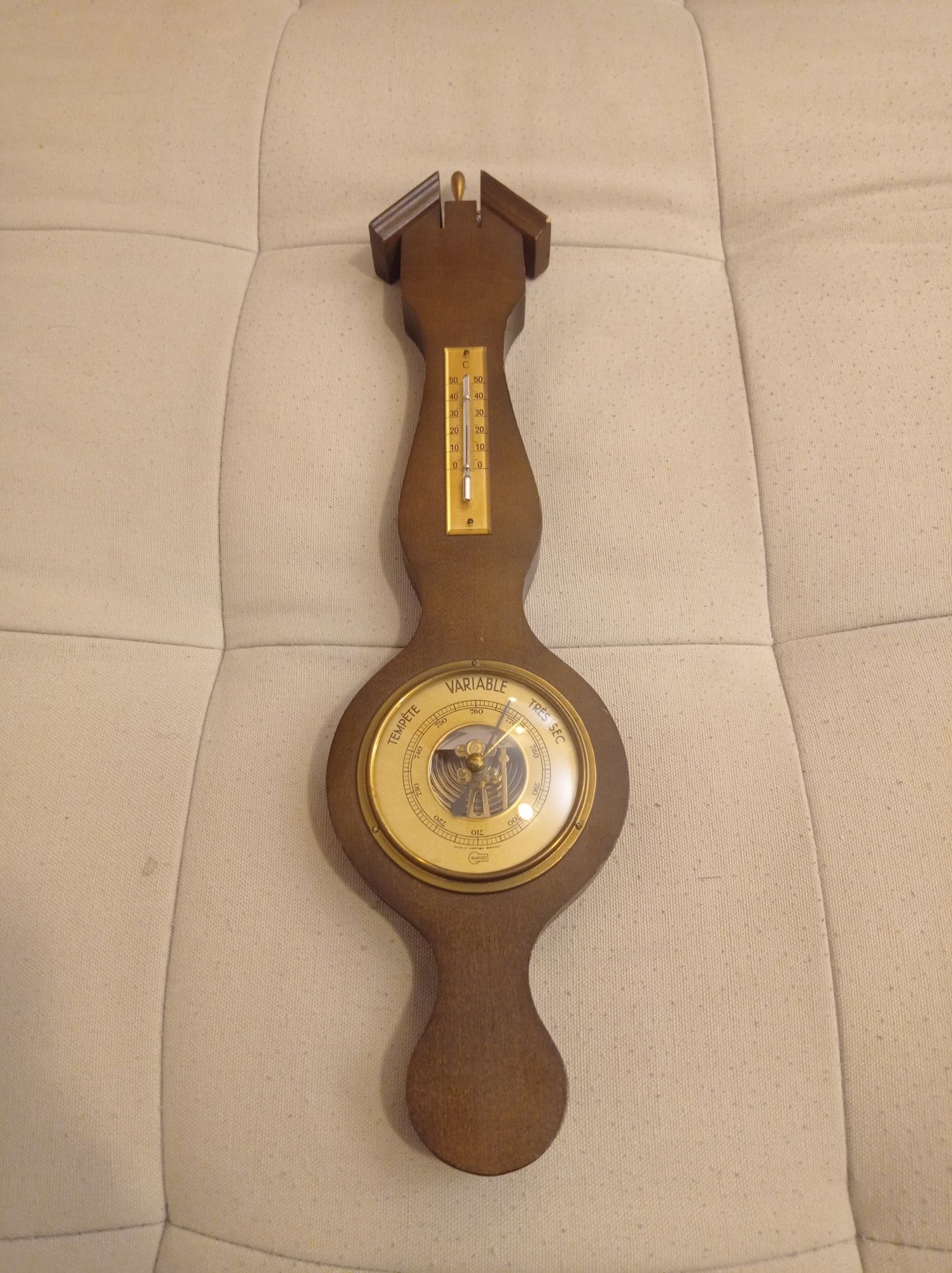 Barometru termometru de colecție vintage