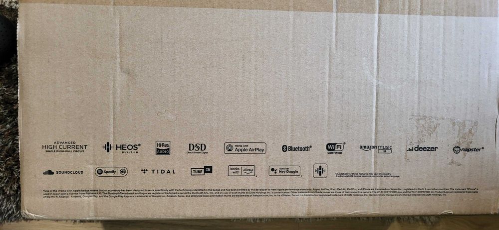 Denon PMA-900HNE, amplificator Hi-Res, streamer integrat, nou la cutie