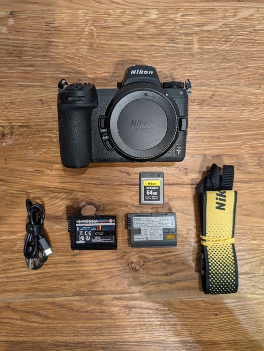 Nikon Z7  card XQD 1600 de cadre