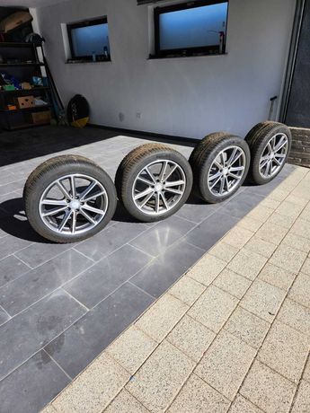 Jante Mercedes 245/45 R18 pneuri Michelin iarna (8J ET33)