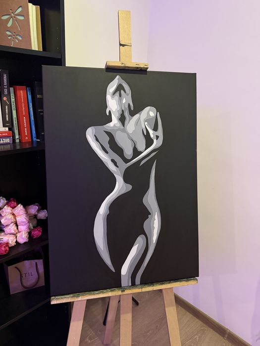 Tablou pictat manual