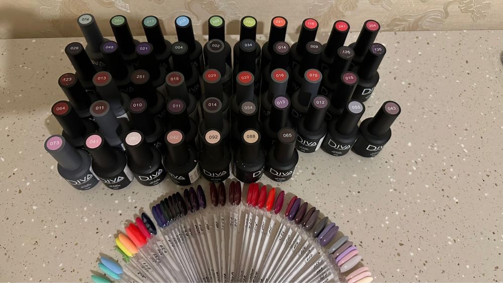 Продам гель-лаки Diva и базы Galaxy