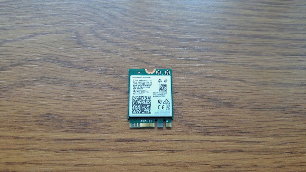 Card WiFi Dual Band 8265NGW, 2.4/5GHz