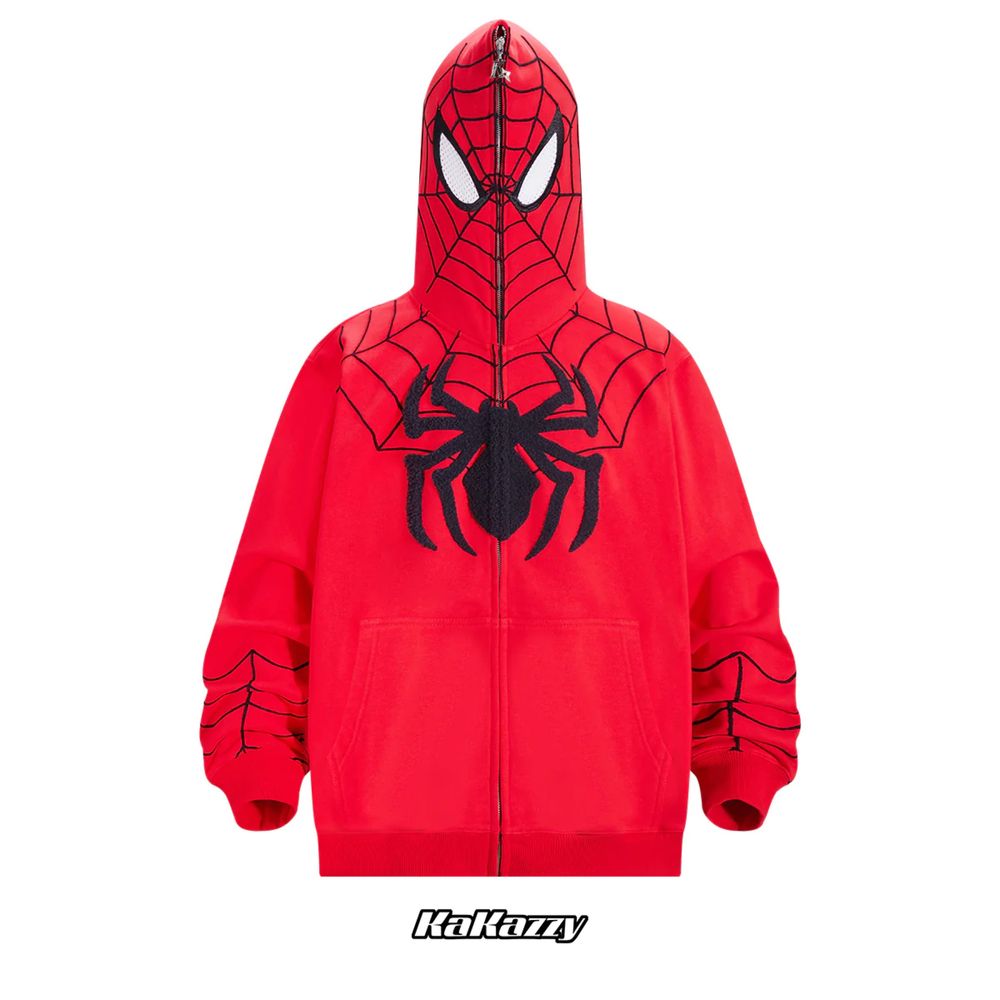 Kacazzy hoodie spiderman