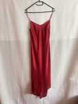 Hobbs Rochie matase naturala rosu burgund