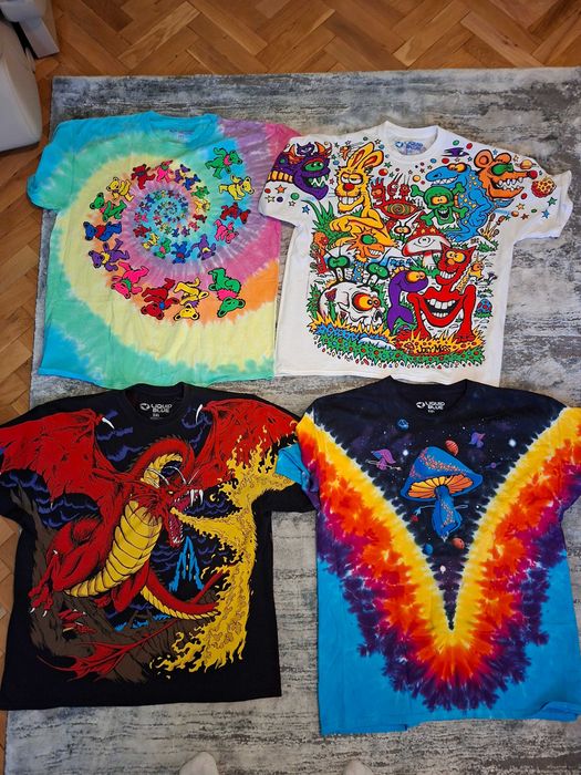 Tricou Liquid Blue - vopsea calitate eXtra, mar. XXL , nou-nout