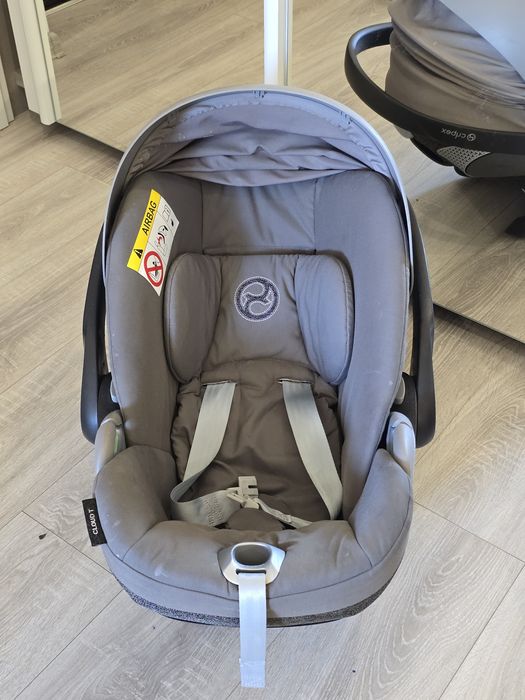 CYBEX Cloud T Platinum + Bază ISOFIX 360° – stare buna!