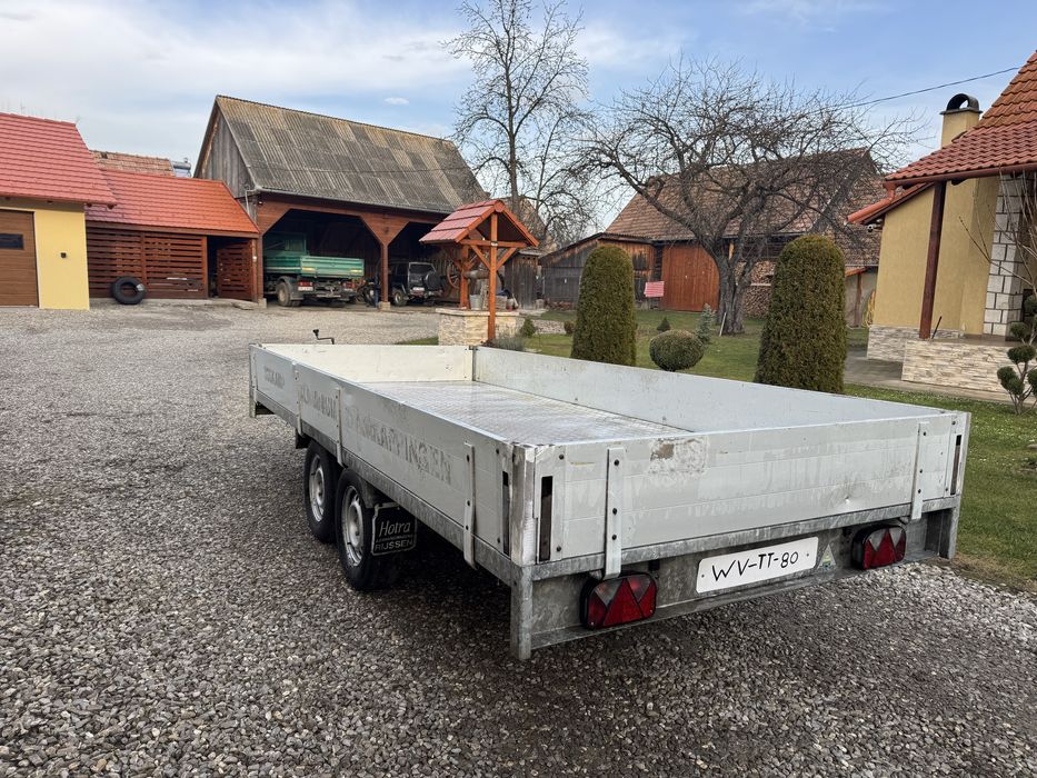 Remorca 2 Buc Olanda Anssems 1500 kg /3000 kg 4 m