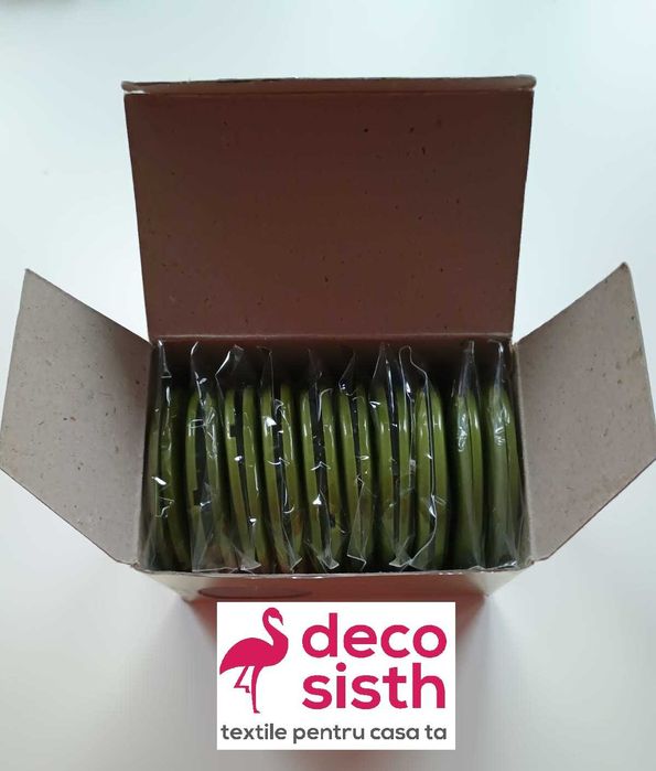 Inele tip capsa pentru perdele/draperii