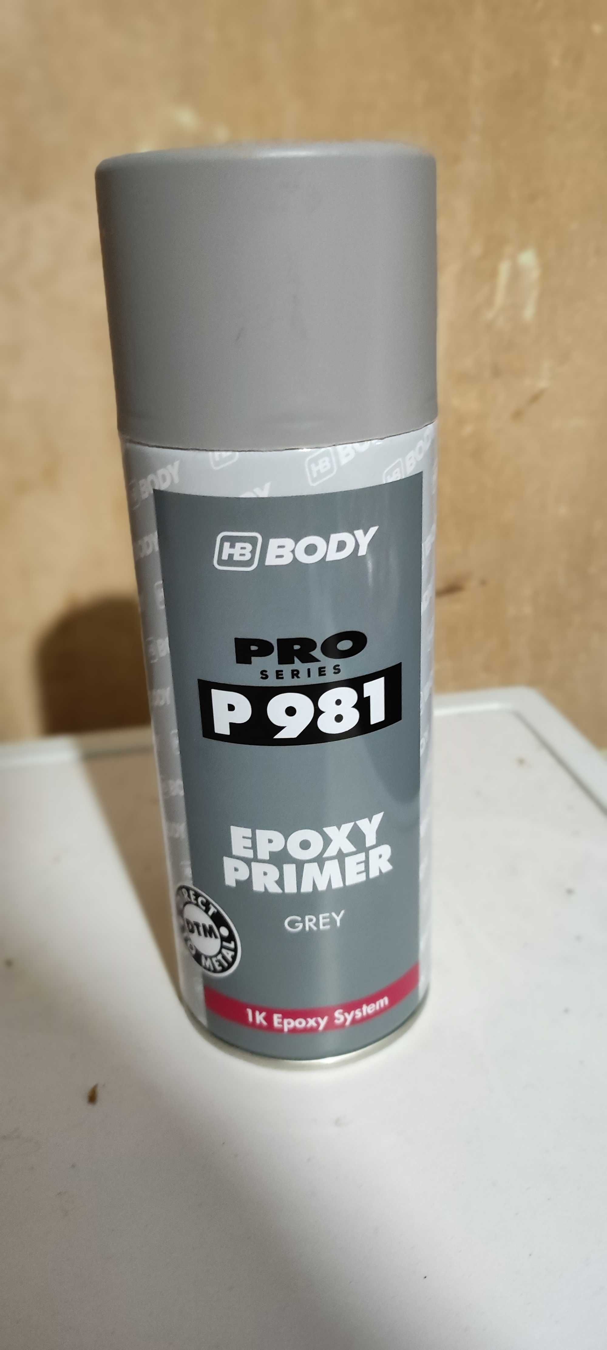 BODY P981 EPOXY PRIMER е еднокомпонентен епоксиден грунд спрей боя.