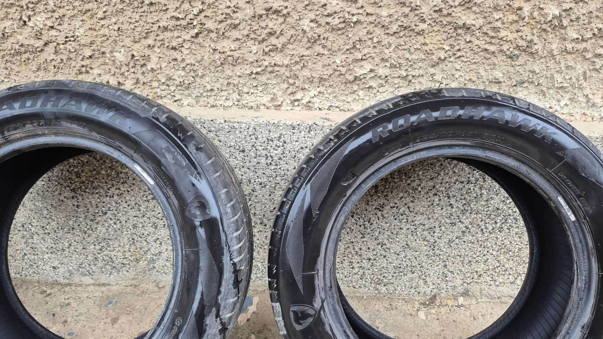2 броя летни гуми FIRESTONE ROADHAWK 195/60 R15 88H