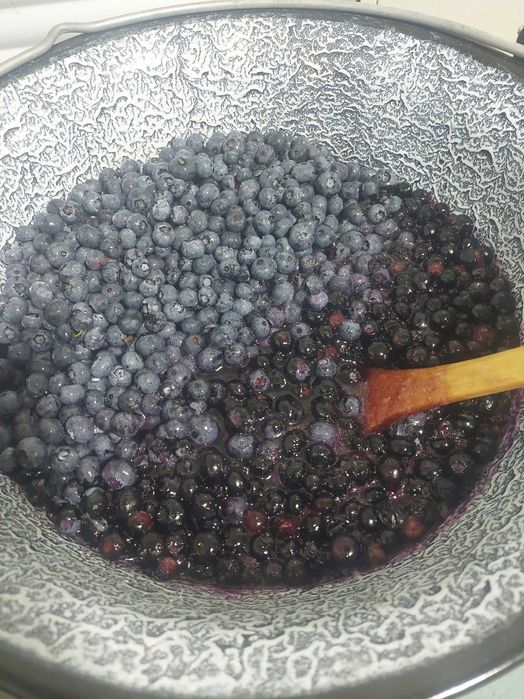 Mărturii nuntă/botez, dulceață de afine .