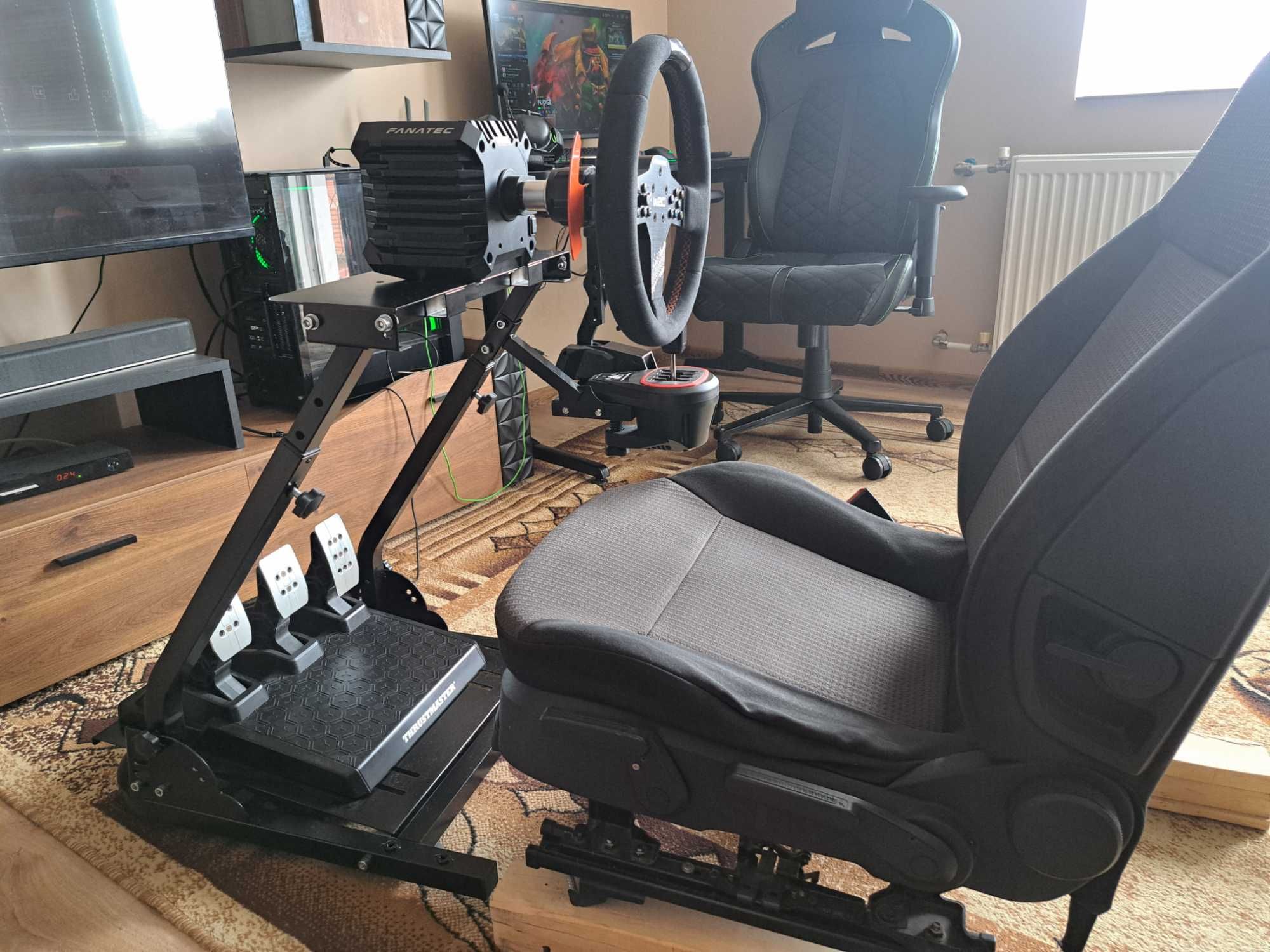 Fanatec csl dd 8 nm +WRCwheel +trustmaster t3pm+th8s +moza handbrake