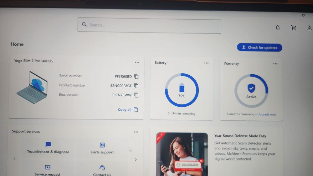 Гаранция! Lenovo Yoga Slim 7 Pro