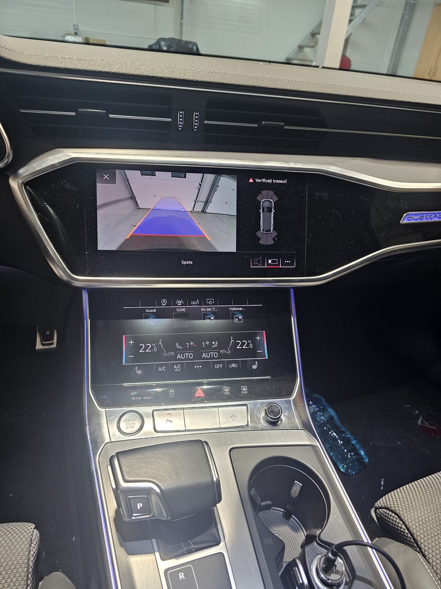 Camera ORIGINALA Marsalier video - Versiunea High audi A6 A7 Q8 2017