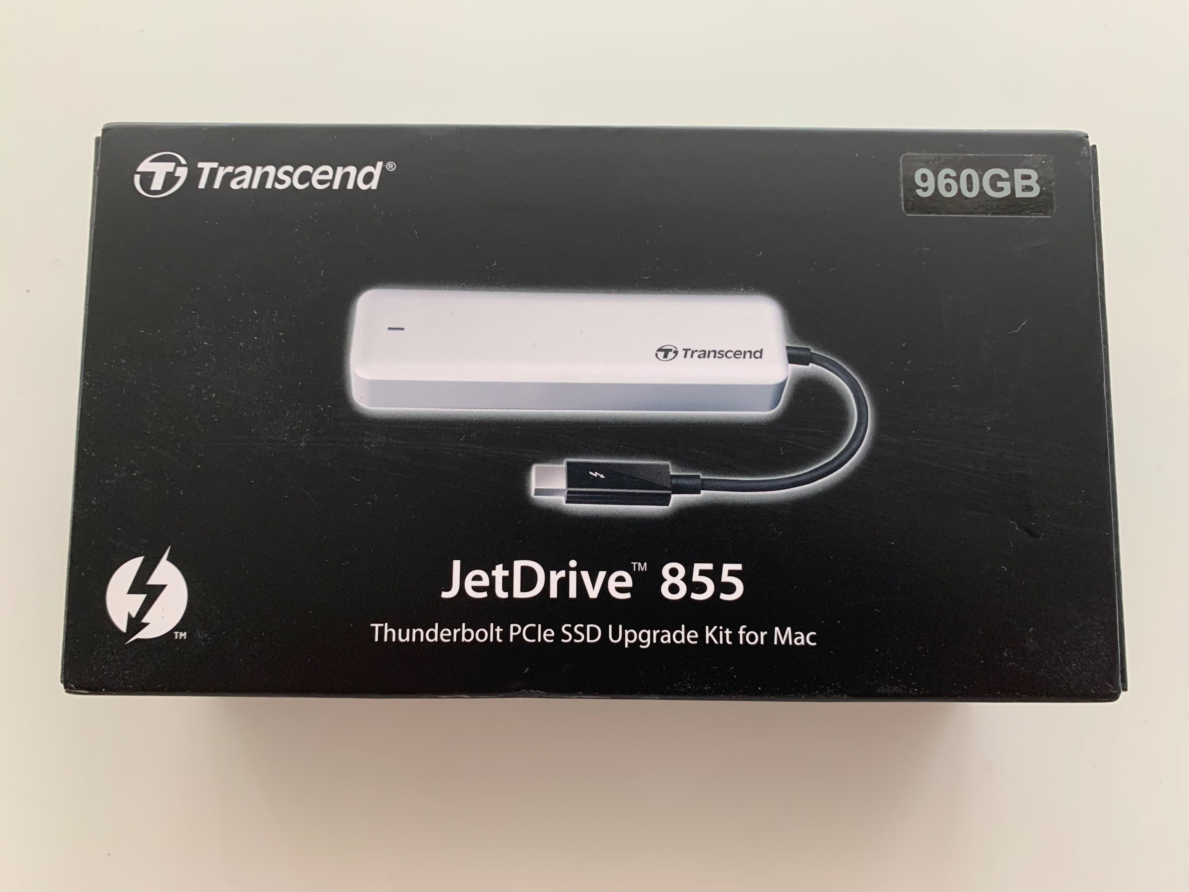 JetDrive 855 Transcend SSD 960GB  pentru MacBook, Mac mini sau Mac Pro
