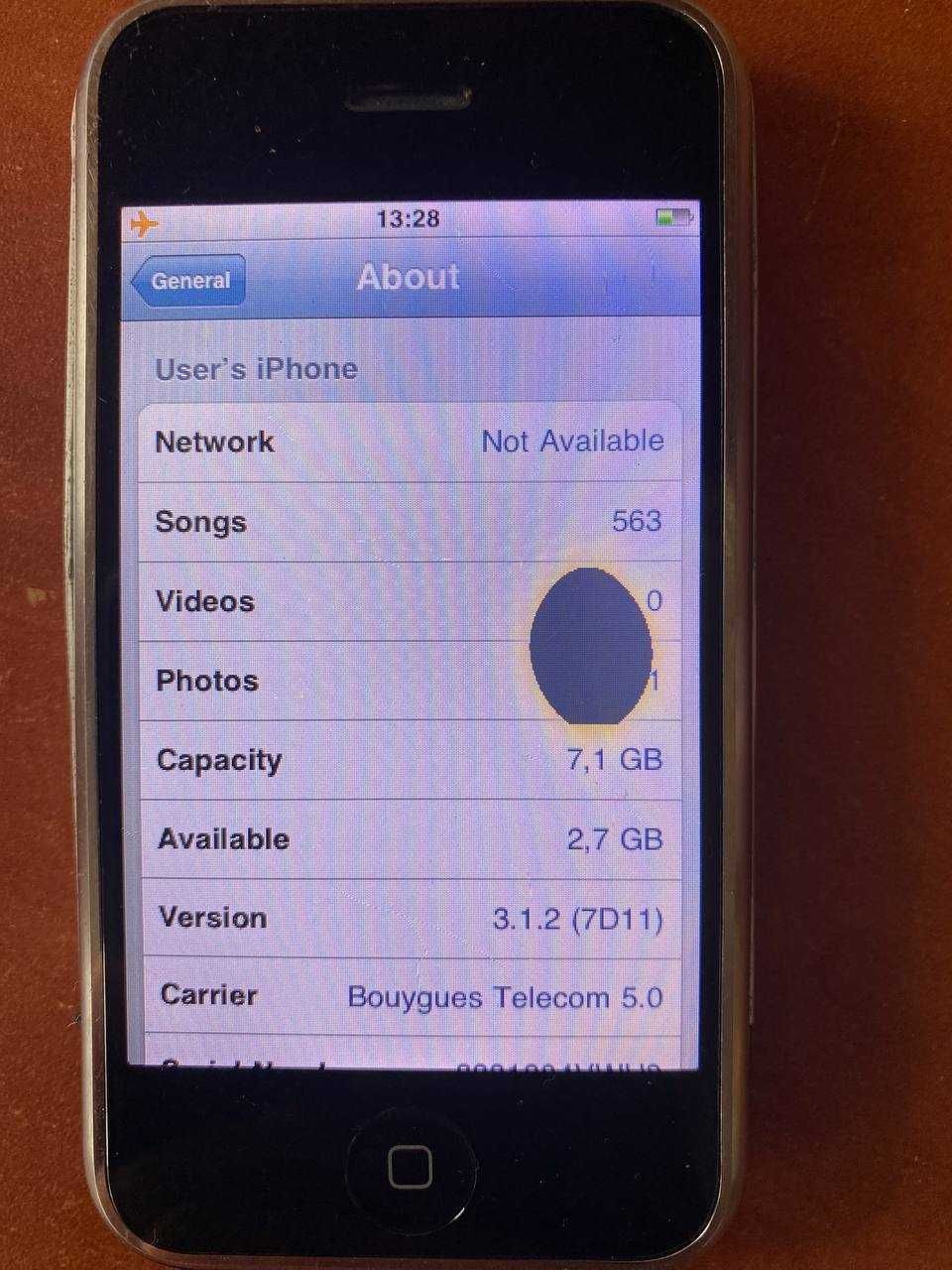 iphone first generation 2g