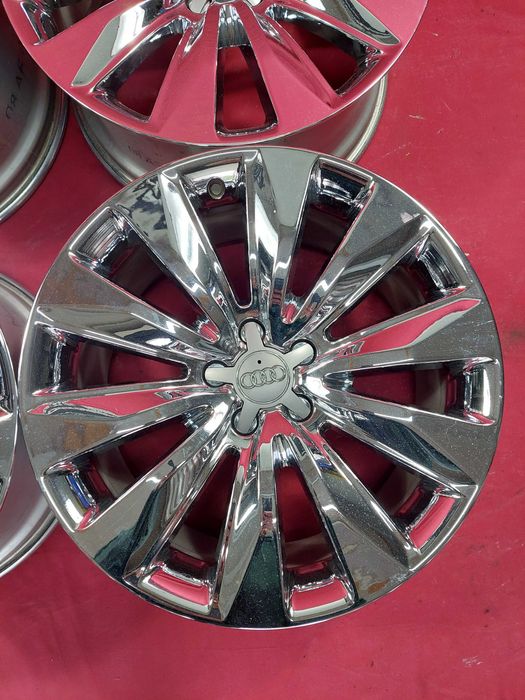 Jante Aliaj 5x112 19'' - OEM AUDI A5 A4 A6 A7 Q5 - 8.5J ET 32 - Chrome