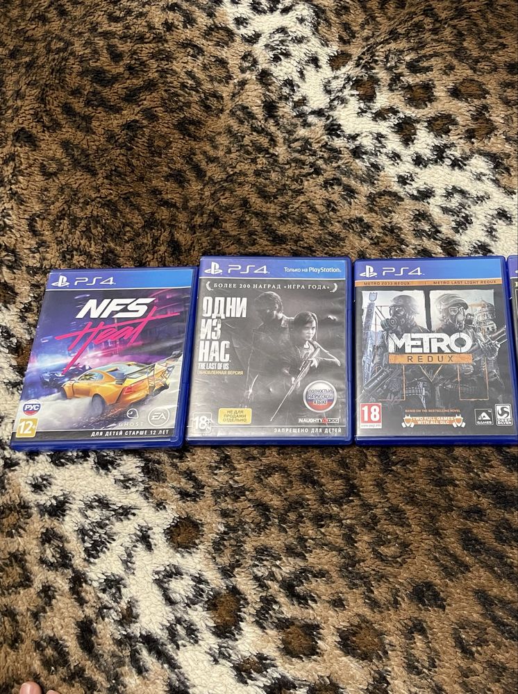 Продам игры на пс 4