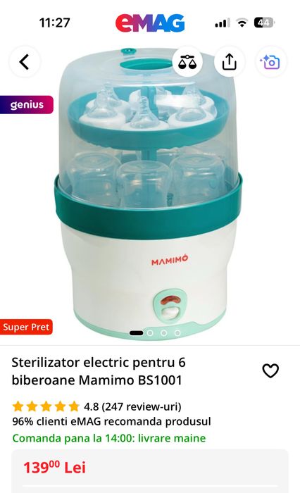 Sterilizator Mamimo