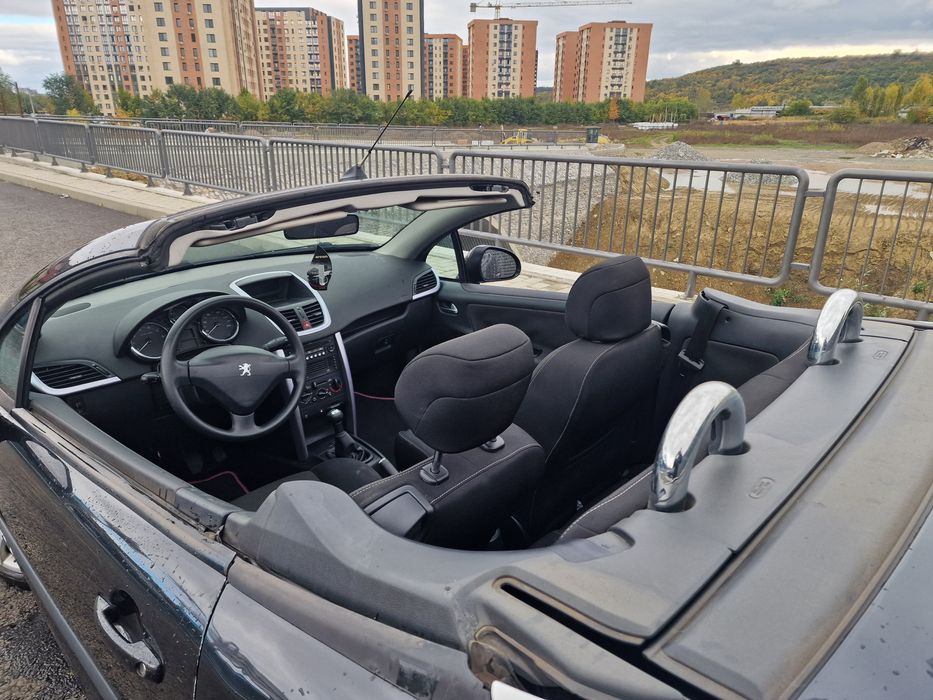 Peugeot 207 CC decapotabilă 1.6 benzină 115.000 km 2007