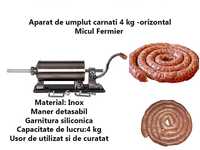 Carnatar Masina Aparat Manual Umplut Facut Carnati 4 kg Garantie