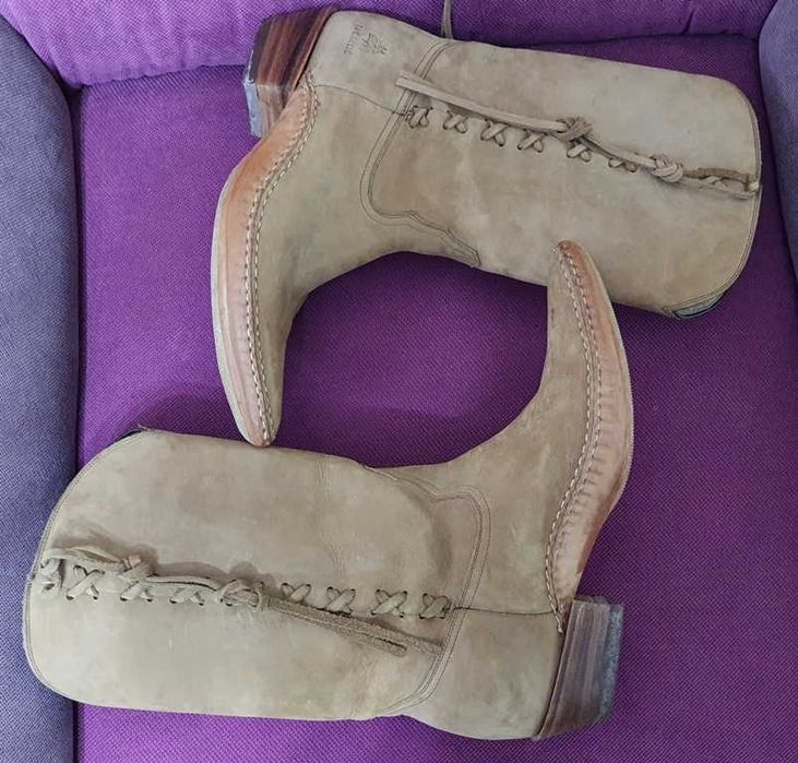 Cizme, ciocate occidentale full piele, El Canelo marimea 44