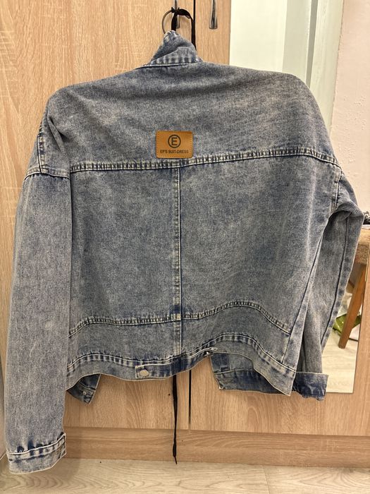 Дънково синьо яке