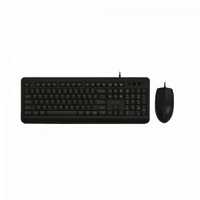 Комплект клавиатура+мышь Metoo K10S Black