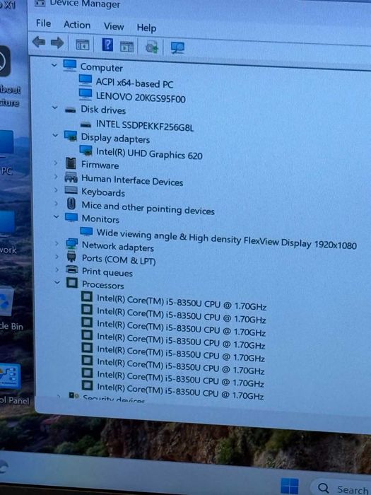 Lenovo x1 carbon i5 8 gen/16RAM/256SSD/UHD Graphics 620/Full HD IPS