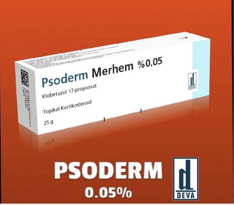 Psoderm 0.05  Merhem крем deva