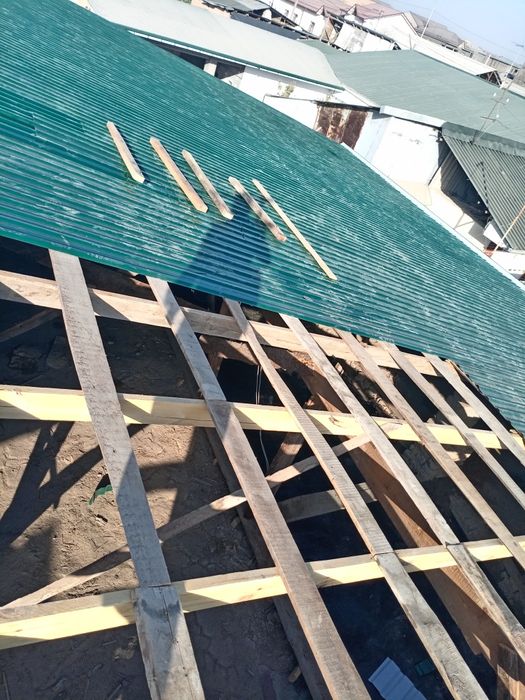 Tom yopamiz profnastil Slif turba o'rnatamiz