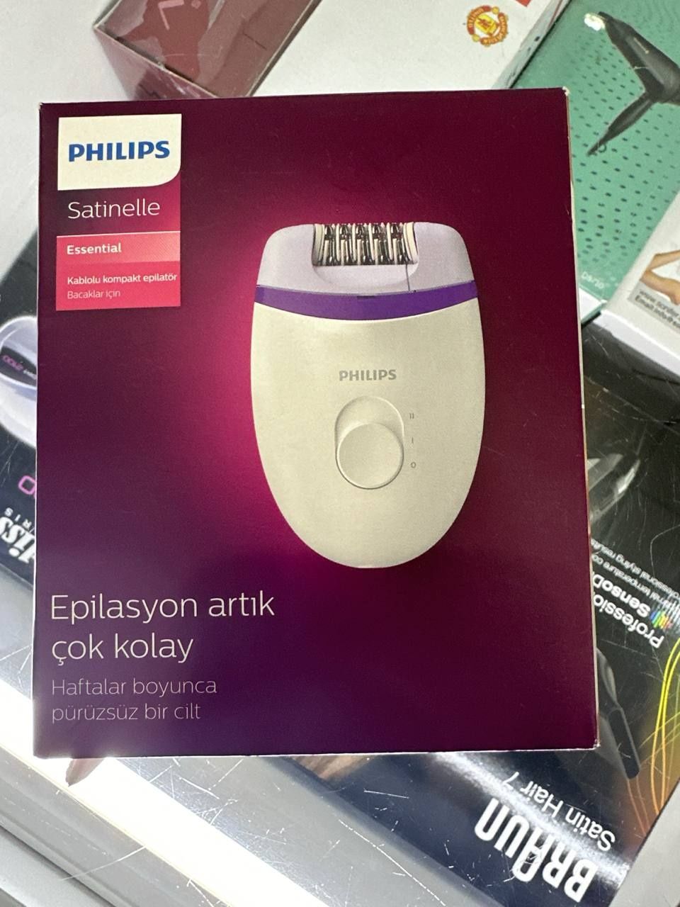 Braun Philips эпилятори в ассортименте