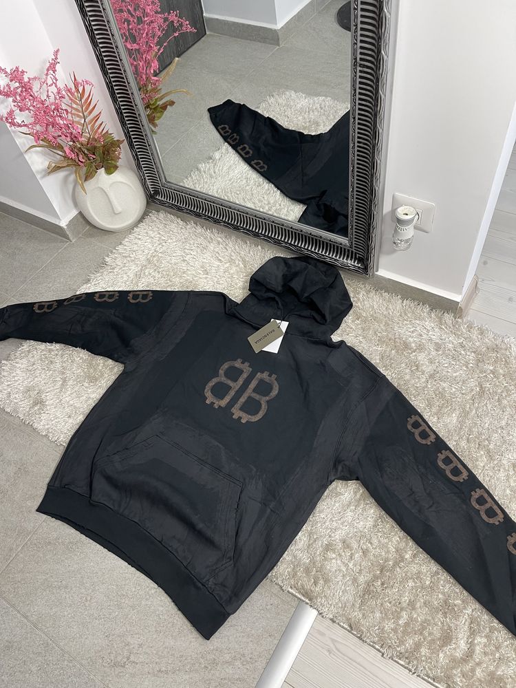 Hanorac hoodie Balenciaga bumbac 100% Premium colectie noua