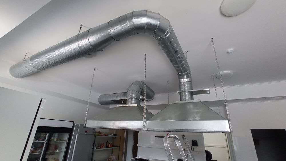 Монтаж систем вентиляции и кондиционирования