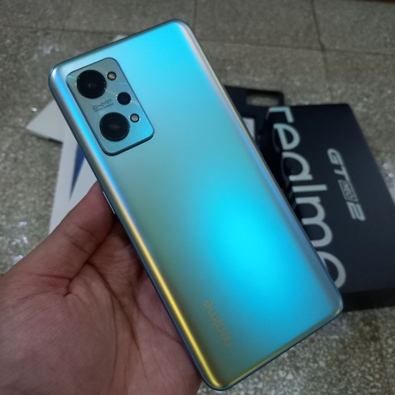 Като НОВ!Realme GT Neo 2/128GB/8GB/120Hz AMOLED/65W/пълен комплект/