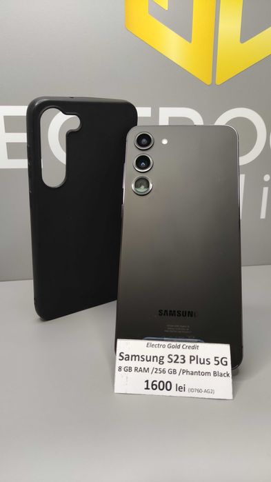 Samsung S23 Plus 5G 8GB RAM/256GB/Phantom Black ID760-AG2